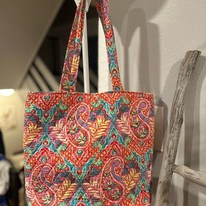 Vera Bradley Vibrant Paisley Tote